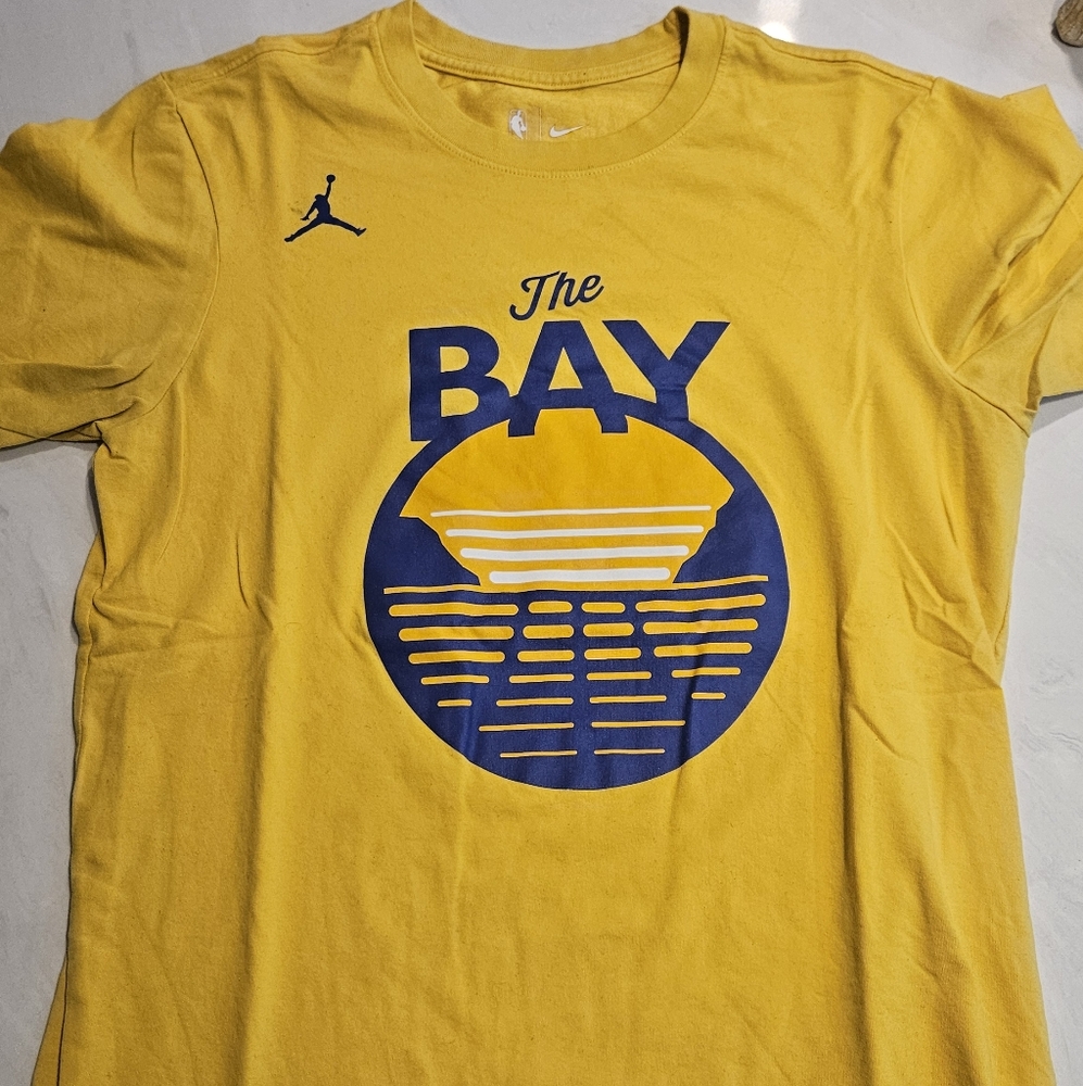 Nike Yellow and Blue Short Sleeve Tees